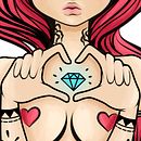 Love. Projekt z dziedziny Trad, c i jna ilustracja użytkownika Maite Arjona - 07.11.2015