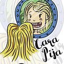 Cara Pija. Un proyecto de Diseño, Diseño gráfico e Ilustración tradicional de Pablo Fernandez Diez - 22.11.2016