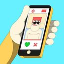 A Tinder Romance. Animation, Design, and Social Media project by Croke Estudio - 11.20.2016