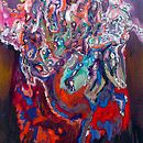 Raza de Cain. Exposición de pintura. Proyecto Dmarcaciones.. Un progetto di Street Art, Belle arti e Pittura di Fermin Amores Vazquez - 30.11.2016
