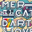 Cartel Mercat d’Art Jove de Sant Boi 2016. Projekt z dziedziny Sztuka miejska,  Manager art, st, czn, Projektowanie graficzne, Trad, c i jna ilustracja użytkownika David Martinez Banus - 30.11.2016