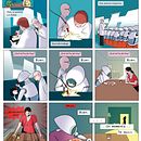 El ser humano no rinde.. Un progetto di Belle arti, Fumetto, Graphic design e Illustrazione tradizionale di Daniel Belmonte - 01.12.2016