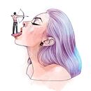 Purple Series. Un proyecto de Bellas Artes e Ilustración tradicional de Ina Stanimirova - 06.12.2016