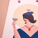CALENDARIO ILUSTRADO 2017. Character Design, and Traditional illustration project by Marina Stecca - 12.12.2016