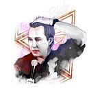 Mi Proyecto del curso:Bill Hicks, Just a Ride . Ilustrasi tradisional proyek oleh Bibi Gómez - 12.14.2016