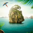 "Virgin paradise". Un progetto di Direzione artistica, Graphic design, Illustrazione tradizionale e Pubblicità di Marcos Boric - 25.12.2016