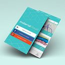 Material Cloud Web & App design. Br, ing, Identit, To, Design, Graphic Design, Interactive Design, and Web Design project by Muak Studio | UX Design - 12.27.2016