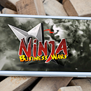 Ninja Business Wars - Videogame Logo. Un proyecto de Diseño de juegos, Diseño gráfico, Naming y UX / UI de Irene Mayorga - 19.12.2016