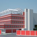 Biblioteca Central - Universidad de Oriente (. Un projet de 3D , et Architecture de Carlos Perez - 29.12.2016