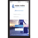 App Mister Maleta. Un proyecto de Diseño de la información, Diseño gráfico y UX / UI de Maite Atutxa - 28.11.2016