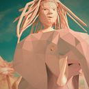 Official Music Video. Animation 3D Blender. Paper World. Un projet de 3D, Animation, Conception de personnages, Papercraft , et Vidéo de Nacho Cruje Design - 04.01.2017