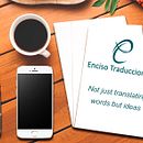 Enciso Traducciones . % Anouska Gómez Cruz tarafından hazırlanan Markalaşma ve Kimlik projesi - 05.14.2016