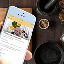 Loffel, Mercado de recetas. Es una aplicación donde puedes pedir los ingredientes listos para empezar a cocinar tu receta.. UX / UI project by Alejandra Estefan Ramirez - 12.14.2016