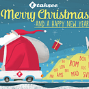 Christmas Taksee . Un proyecto de Ilustración tradicional de Diego Pérez - 10.01.2017
