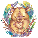 Oso tipi. Un progetto di Illustrazione tradizionale di anahi echeverria - 16.11.2016