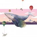 Whale. Een project van Traditionele illustratie van Marta Rojas - 17.01.2017