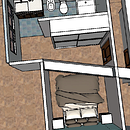 DISEÑO Y DIRECCIÓN DE OBRA ÁTICO - EN PROCESO. Un progetto di 3D, Architettura d'interni, Lighting design e Interior design di Leticia Carrión - 18.01.2017