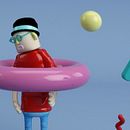 Si si..., ya voy!. Un projet de 3D, Animation , et Conception de personnages de María MS - 20.01.2017