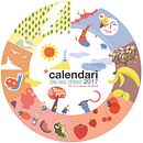 Calendari de les dites 2017. Un proyecto de Diseño gráfico e Ilustración tradicional de La Llauna Gràfica - 23.01.2017