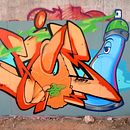 Graffiti. Street Art, Character Design, and Traditional illustration project by Gumer Del Aguila Rodrigo - 01.24.2017