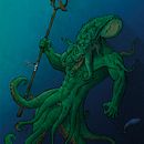 KRAKEN (banda de rock) ilustración homenaje. Un proyecto de Ilustración tradicional, Diseño de personajes, Cómic y Eventos de cesar tovar - 27.01.2017