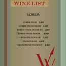 Nuevo proyecto. Wine list. Design & Information Design project by Marisa Payá - 01.27.2017