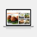 Blog sobre el vegetarianismo. Web Design projeto de Sara Couso Espinosa - 19.10.2016