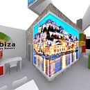 Stand Ibiza Fitur 2017. Design, and Set Design project by Iván Martinez - 01.31.2017
