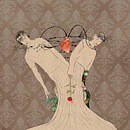 Raíces truncadas. Traditional illustration project by Lucia Bonilla - 02.15.2017