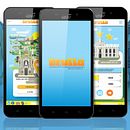Diseño App móvil - brújula Criolla . Un projet de Animation, Br, ing et identité, Direction artistique, Conception de jeux , Conception de personnages, Design graphique , et UX / UI de Andreina Fornerino - 05.02.2017