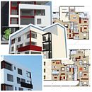 Edificio Ayres. Architecture project by Maria Alexandra Galarza Gallardo - 02.07.2017