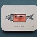 PACKAGING - SALMÓN. Br, ing, Identit, Graphic Design, Traditional illustration, Packaging, T, pograph, and Product Design project by Beatriz Rodríguez Sanz - 02.08.2017