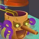 Pinocchio (Técnicas avanzadas de ilustración vectorial). Een project van Grafisch ontwerp y Traditionele illustratie van Sergio Méndez Tierra - 10.02.2017