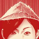 Visions of Japan. Art Direction, and Traditional illustration project by BlauBear Design Studio - 02.15.2017