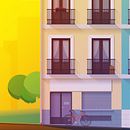 Malasaña. Art Direction, and Traditional illustration project by BlauBear Design Studio - 02.15.2017