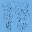 Movimiento. Un projet de Illustration traditionnelle de Aída Valdayo Bricaud - 16.02.2017