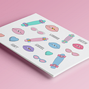 GIRRRL STICKERS. Un proyecto de Diseño, Diseño de producto, Diseño gráfico e Ilustración tradicional de Monica Agudo - 21.02.2017