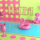 IBIZA. 3D, Art Direction, Design, Lighting Design, Traditional illustration, and Advertising project by Alice - 02.24.2017