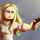 WESTWORLD fanart. Un proyecto de Bellas Artes, Diseño, Diseño de personajes e Ilustración tradicional de Beñat Olea Irureta - 26.02.2017