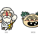 Proyecto juego DIOSES. Un projet de Illustration traditionnelle de Eduard Altarriba - 02.03.2017