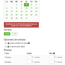 Calendario reservas prestashop. Desenvolvimento Web, e Web Design projeto de Antonio Dominguez - 01.03.2017