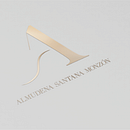 Identidad Coorporativa Almudena Santana. Graphic Design, Br, ing & Identit project by Carol Santana - 09.14.2016