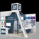 STAND FERIA MWC 2017 BARCELONA. Un proyecto de 3D, Arquitectura, Arquitectura interior, Diseño de interiores, Eventos e Infografía de TATIANA GARCIA MADERUELO - 07.03.2017