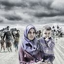 No dispongo de un estudio así que me propuse hacer un montaje con imágenes de la Web :). Colagem, Ilustração tradicional, e Pós-produção fotográfica projeto de Fernando Alarcón - 09.03.2017