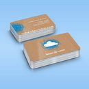 Identidad ludoteca Nubes de cartón. Un proyecto de Br, ing e Identidad, Diseño, Diseño gráfico, Educación y Naming de Anna Higueras Goold - 25.05.2015