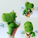 Dinosaurio T Rex - Amigurumi. Arts, and Crafts project by america_lira - 03.22.2017