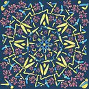 Mandala de Yoguis para Yoguis. Projekt z dziedziny Projektowanie ubrań użytkownika Cassandra Sicre - 24.03.2017