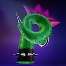 P Punk. Un proyecto de 3D, Dirección de arte, Lettering y Tipografía de Melissa Franch - 24.03.2017