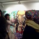 ART I DONA INcorporAR. ( EXposició col.lectiva Centre Cívic Barceloneta 8deMarç. Dona TReballadora. Mujeres DE ESAS. 2015). Un progetto di Belle arti di miyeguisensey - 08.03.2015