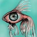 Ojo de pez. Un progetto di Illustrazione tradizionale di Giannina Guido - 28.03.2017